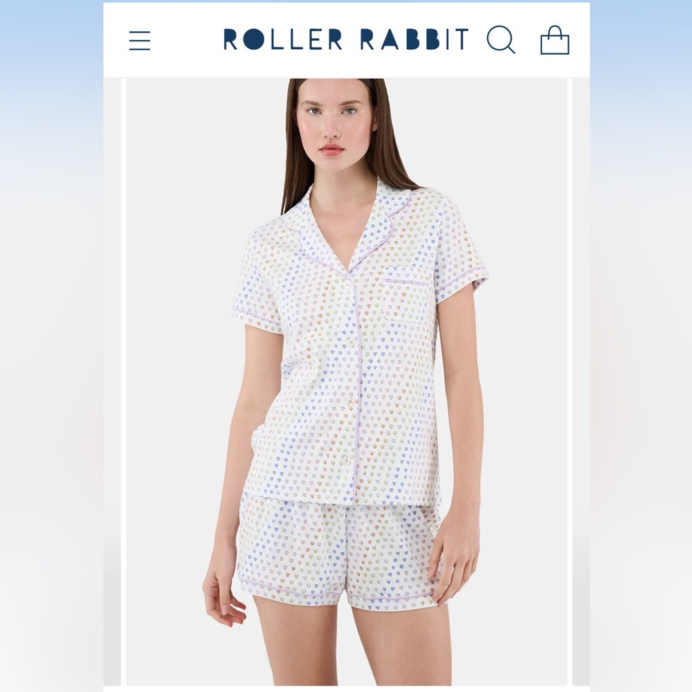 Roller Rabbit Disco Hearts
